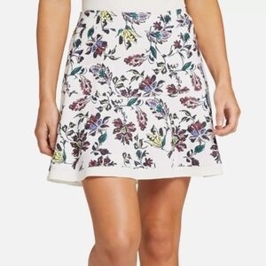 Lady Hagen Floral Golf Skort Mini Skater Pleated Skirt Shorts Pockets Pull On